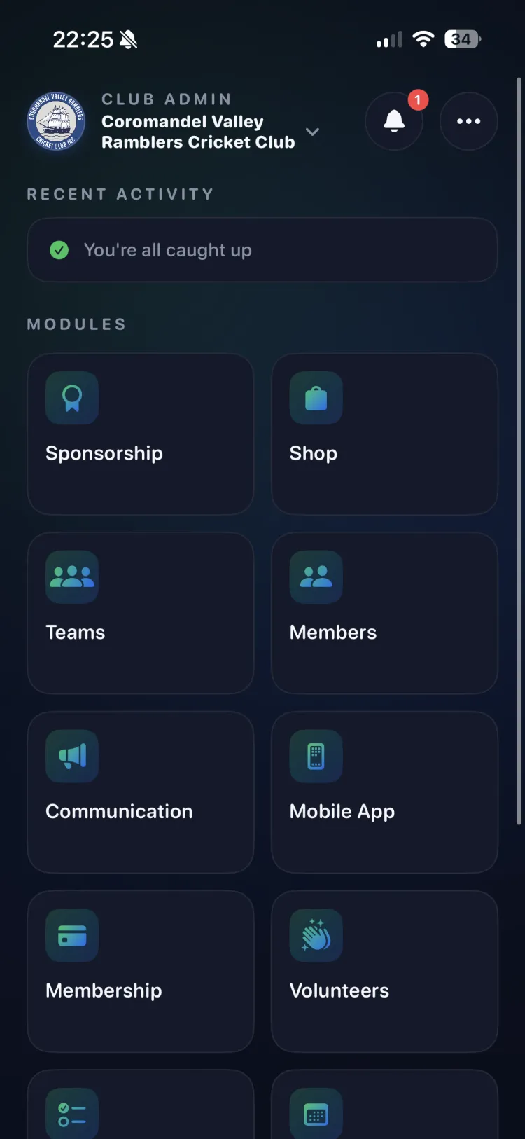 DashLite admin module dashboard